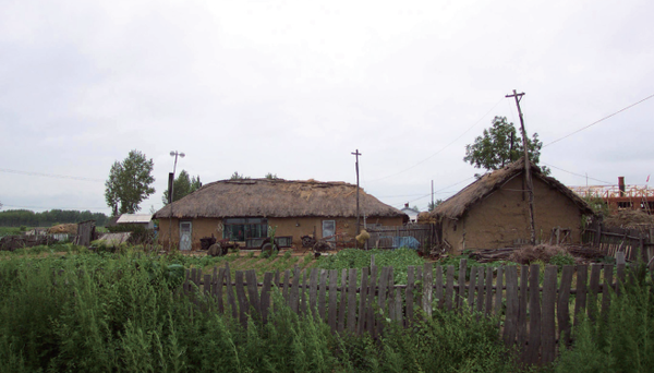 조선족민가 전경 흑룡강성