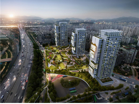 당선작 조감도 (사진=서울특별시)