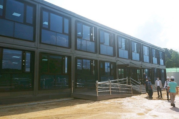 수왕초등학교 모듈러 교실 외관 (사진=세종특별자치시교육청)