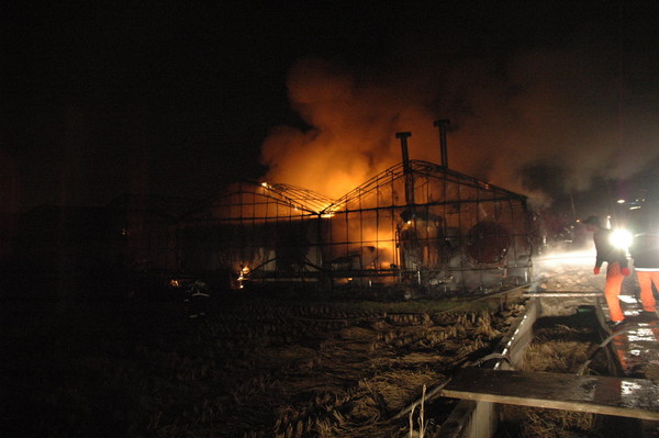 불암동 비닐하우스 화재. 건축법상 연면적 100제곱미터 이상 농업·어업용 비닐하우스도 가설건축물로 분류된다. (사진=국가화재정보센터)