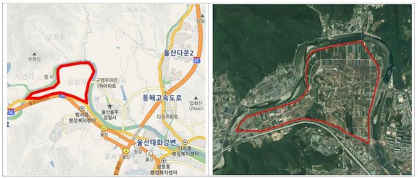 울산광역시 울주군 범서읍 입암리 일원