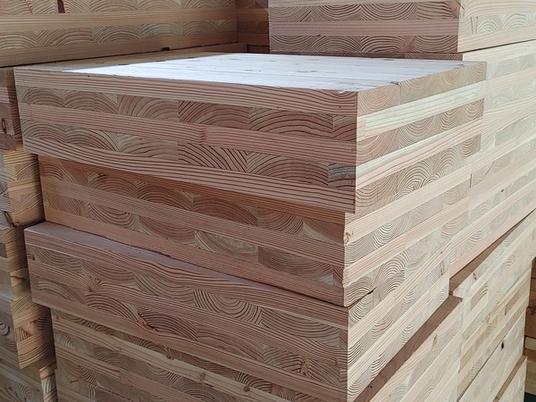 구조용 직교 집성판(CLT) (사진=국립산림과학원)