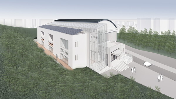 남산창작센터 제로에너지빌딩 리모델링 당선작 조감도(자료=서울특별시)