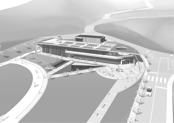 길치근린공원 내 ‘복합문화체육센터’ 조감도(사진=대전광역시)