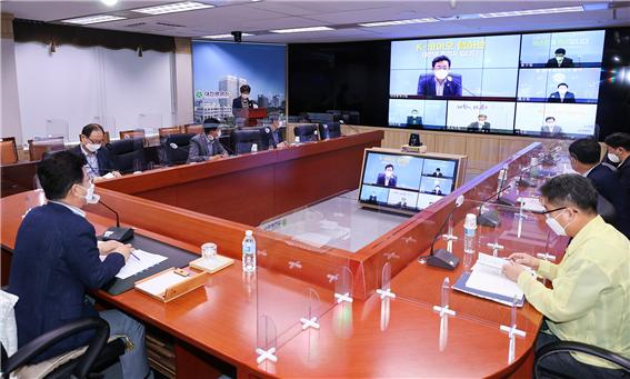 대전분권정책협의회에서 건축물 해체공사 시 상주감리를 지정하기 위한 논의를 가졌다. (사진=대전광역시)