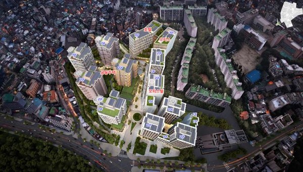 유엔사 복합개발사업 단지 조감도(사진=서울특별시)