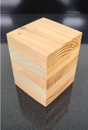 백합나무 혼합 CLT(사진=국립산림과학원)