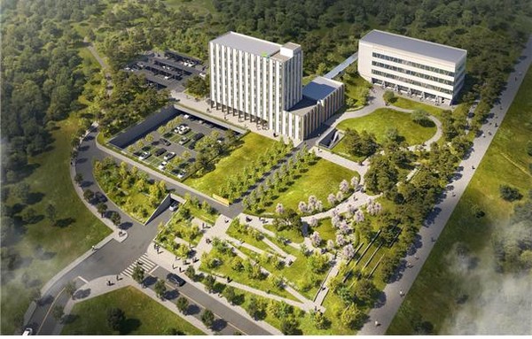 우수상을 수상한 산림복지종합교육센터(최삼영 건축사, 주. 가와건축사사무소)