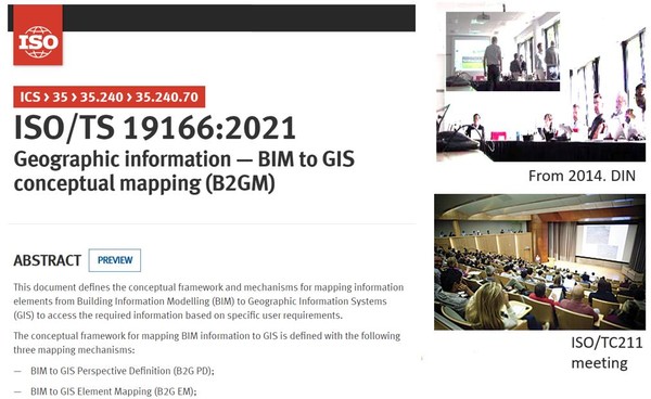 ISO 19166 국제표준화 성공