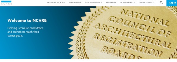 NCARB 누리집 갈무리