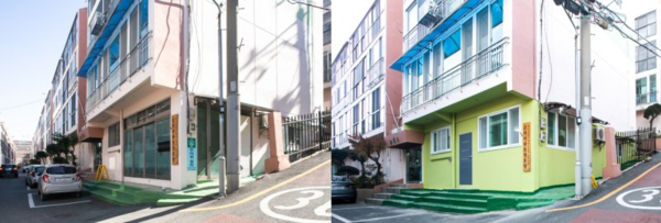 시공 전·후 모습