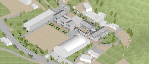 개소 후 첫 설계공모 당선작인 관봉초등학교 그린 스마트 미래학교 프로젝트(사진=이유진 건축사)