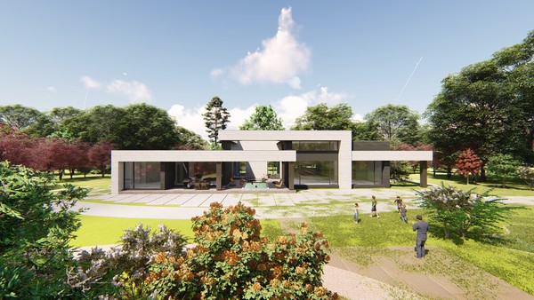 이준호 건축사는 독립+공유가 공존하는, 다양한 공간감의 변화를 통해 위계를 만들면서 한 가족의 삶을 투영한 주거공간 프로젝트를 선보였다. (사진=이준호 건축사)