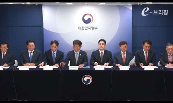 1기 신도시 선도지구 선정계획 브리핑 모습(사진=국토교통부)