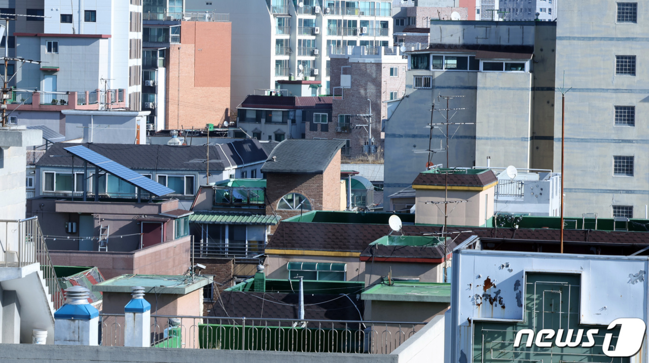 사진은 서울 강서구 화곡동의 연립 다세대 주택 단지 모습. (사진=뉴스1)