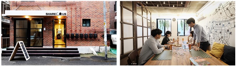 쉐어어스 에벤에셀 (다중생활시설, 서울 신림동), (설계=현승헌 건축사, 주.선랩건축사사무소, 사진=문체부)