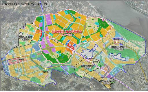 사업시행 후 통합 도시공간 완성 모습(자료=국토교통부)