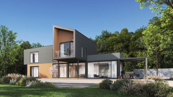 오는 9월 강원특별자치도 양양에 준공 예정인 미노 리조트 빌라(사진=주.희림종합건축사사무소)