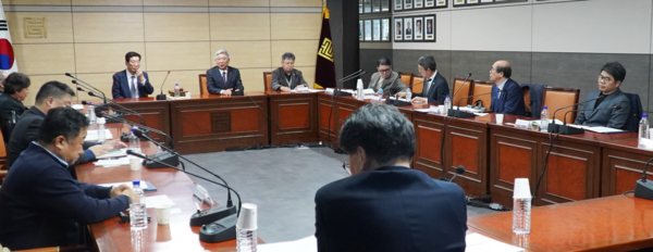 대한건축사협회 중앙윤리위원회가 11월 7일 건축사회관 중회의실에서 열렸다. (사진=대한건축사협회)