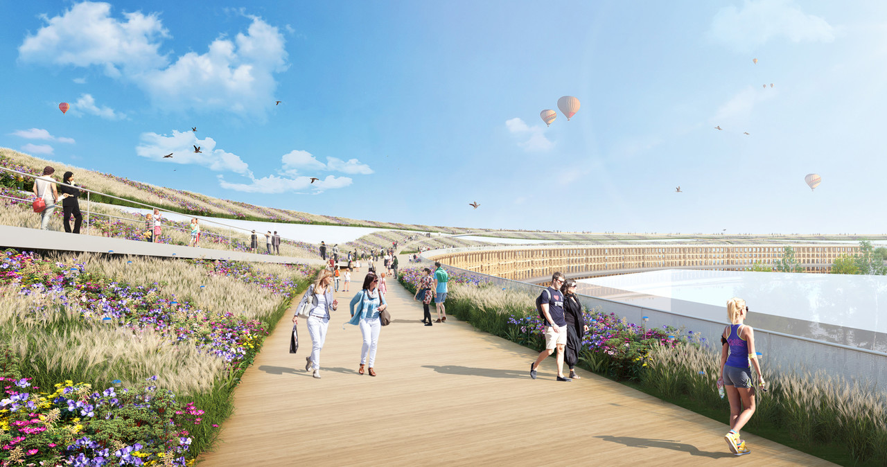 2025 오사카 엑스포를 위한 후지모토 소우의 ‘그랜드 링’(사진=Expo Osaka 2025)