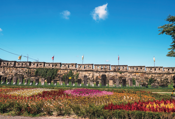 청도읍성의 동문쪽 성벽 (사진=김진섭 건축사)