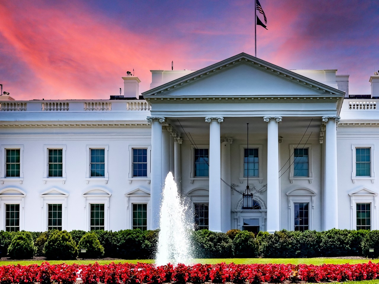 미국 수도 워싱턴 DC에 위치한 백악관(사진=shutterstock)