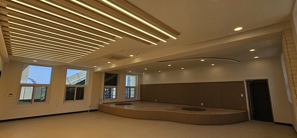 여수고등학교 그린스마트 미래학교 교실 리모델링 프로젝트(사진=건축사사무소 새하)