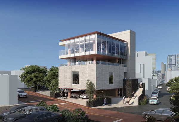 제주특별자치도 건축사회관 설계 투시도(자료=최인성 건축사사무소)