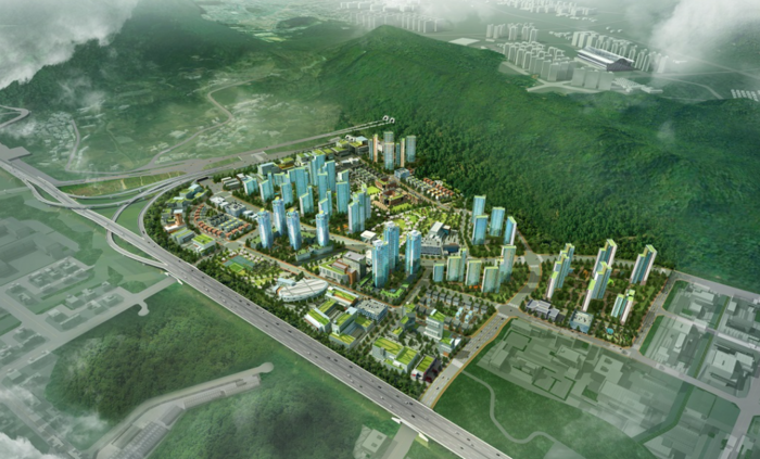 광명학온 공공주택지구 조감도(제공=경기주택도시공사)