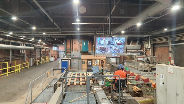 핀란드 루나우드사의 공장 내부(사진=이재혁 건축사)