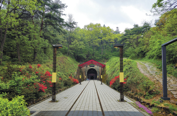 오미자 테마터널 입구 (사진=김진섭 건축사)