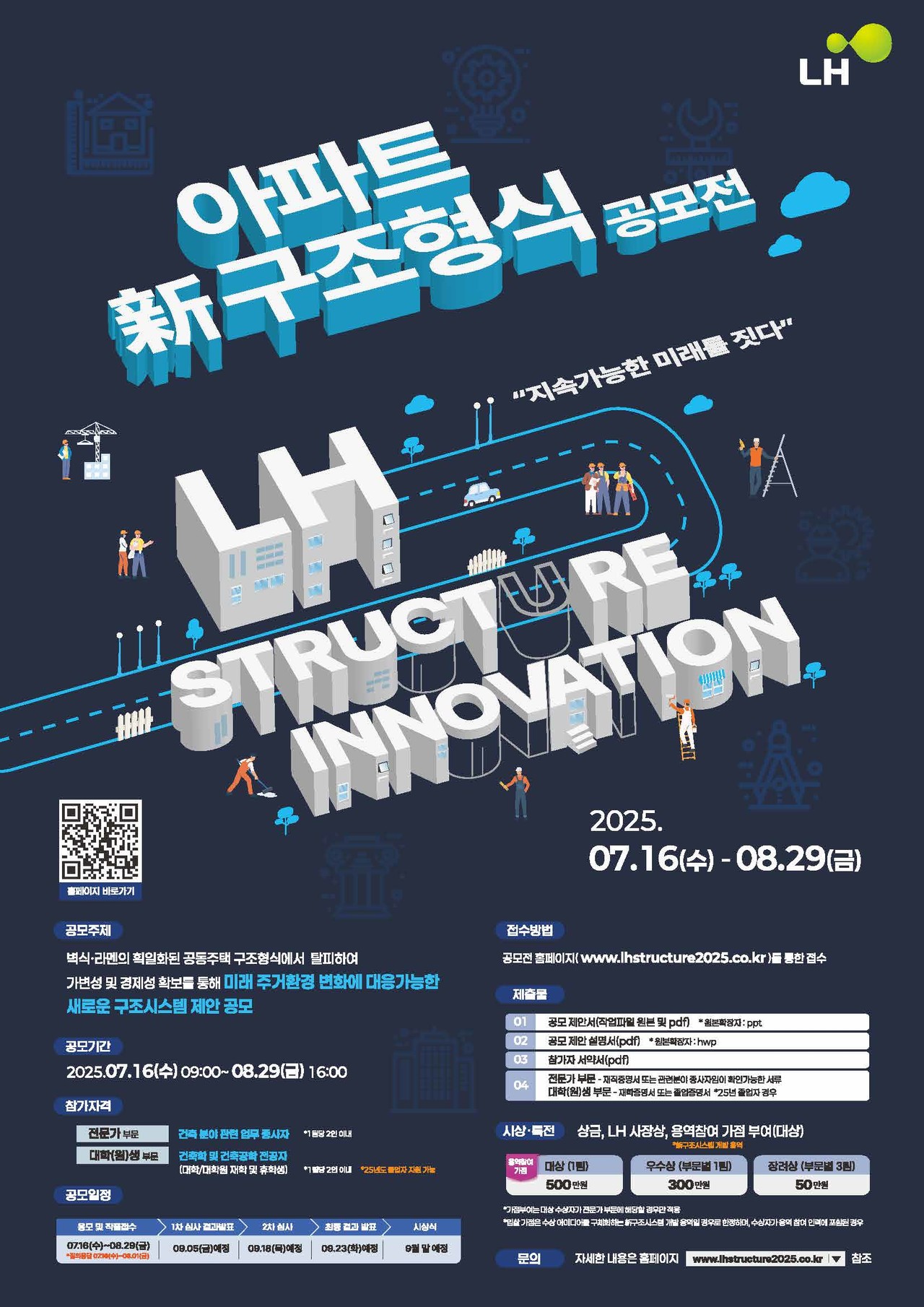 아파트 신구조형식 공모전(자료=LH)