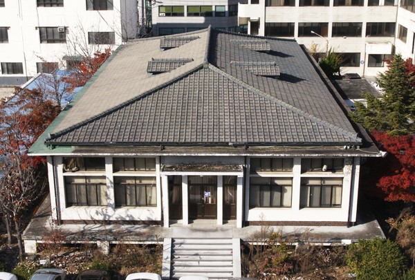 대전 구 충청남도 경찰청 상무관 (설계=미상, 사진=국가유산청)