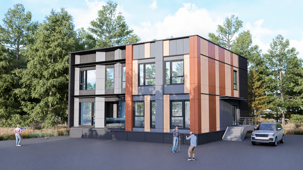 정림건축과 현대엔지니어링이 협력해 제작한 ‘H 모듈러 랩’ 렌더링 이미지(자료=주.정림건축 종합건축사사무소)