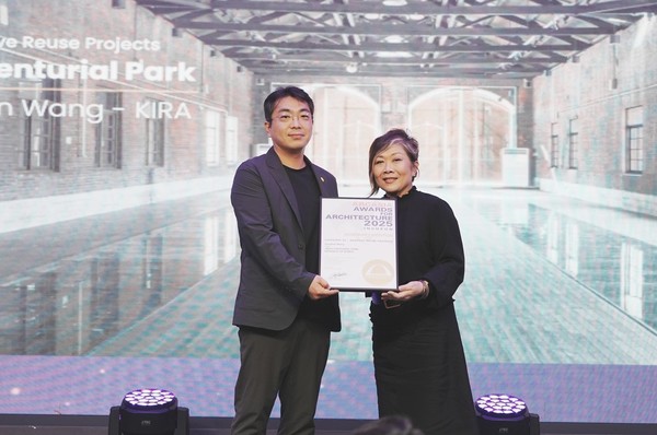 왕성한 건축사(소솔 건축사사무소)는 ‘Jinju Centurial Park(진주백년공원)’로 보존 프로젝트 부문에서 Honorary Mention을 수상했다. (사진=대한건축사협회)