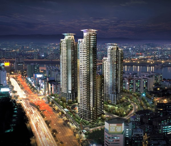 종합건축사사무소 건원과 협업해 진행한 서울 삼성동 아이파크 프로젝트(설계=PDI디자인그룹·종합건축사사무소 건원, 사진=PDI디자인그룹)  