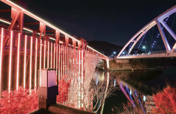 구 연륙교와 신 연륙교의 야경. (사진=김진섭 건축사)