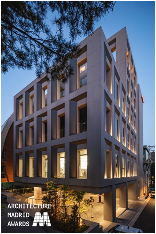 수상작인 케이엘(Key El) 빌딩 전경. (사진=주. 서인종합건축사사무소)