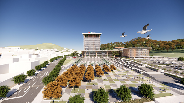 서산시 시청사 건립사업 설계공모 제출안 (사진=종합건축사사무소 지간)